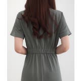 CENEA キーネックタックデザインワンピース | JUNOAH | 詳細画像16