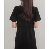 CENEA キーネックタックデザインワンピース | JUNOAH | 詳細画像3