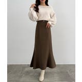 CENEA 【選べる】細ベルト付きハイウエススカート（マーメイド／フレア） | JUNOAH | 詳細画像32 