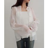 CENEA 袖リボンドロストシャツブラウス | JUNOAH | 詳細画像11 