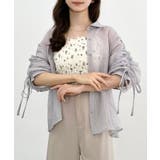 CENEA 袖リボンドロストシャツブラウス | JUNOAH | 詳細画像15 