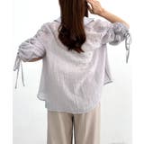 CENEA 袖リボンドロストシャツブラウス | JUNOAH | 詳細画像16 