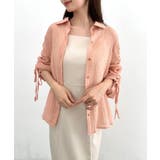 CENEA 袖リボンドロストシャツブラウス | JUNOAH | 詳細画像19 