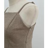 CENEA シャギーショートニット＋釦スリットキャミワンピースset | JUNOAH | 詳細画像17 