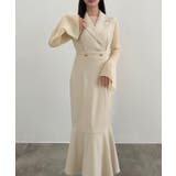 CENEA シアートップス＋テーラードマーメイドジャンパースカートset | JUNOAH | 詳細画像10 