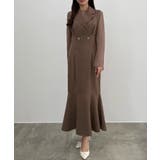 CENEA シアートップス＋テーラードマーメイドジャンパースカートset | JUNOAH | 詳細画像22 