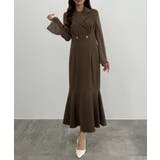 モカ | CENEA シアートップス＋テーラードマーメイドジャンパースカートset | JUNOAH