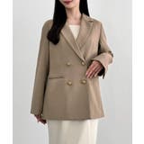 CENEA バックレースアップテーラードジャケット | JUNOAH | 詳細画像13 