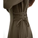 CENEA レースアップカットフレアワンピース(裏地無し) | JUNOAH | 詳細画像13 