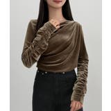 CENEA ドレープベロアトップス | JUNOAH | 詳細画像10 