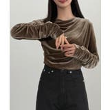 CENEA ドレープベロアトップス | JUNOAH | 詳細画像11 