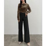 CENEA ドレープベロアトップス | JUNOAH | 詳細画像12 