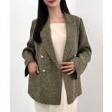 CENEA 薄手ツイードテーラードジャケット | JUNOAH | 詳細画像6