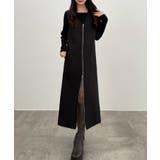 CENEA 裏起毛フロントファスナージャンパースカート | JUNOAH | 詳細画像1 