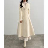 アイボリー | CENEA ウエストシェイプシングルチェスターコート | JUNOAH