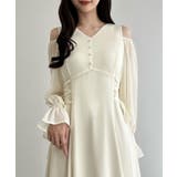 CENEA キャンディースリーブシアーコルセットワンピース | JUNOAH | 詳細画像16