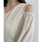 CENEA キャンディースリーブシアーコルセットワンピース | JUNOAH | 詳細画像17