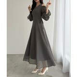 CENEA キャンディースリーブシアーコルセットワンピース | JUNOAH | 詳細画像9