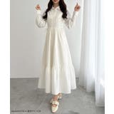 CENEA サイドレースアップヘムフレアシャツワンピース | JUNOAH | 詳細画像2 