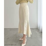 CENEA ハイウエストレースアップジャガードマーメイドスカート | JUNOAH | 詳細画像2 