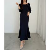 CENEA ショートパーカー+マーメイドキャミワンピースSET | JUNOAH | 詳細画像24