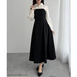 シャツドッキングフレアワンピース | JUNOAH | 詳細画像2