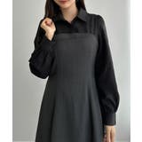 シャツドッキングフレアワンピース | JUNOAH | 詳細画像9