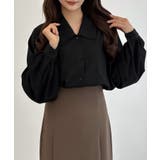 CENEA 【リボン取り外し可能】ボウタイブラウス | JUNOAH | 詳細画像10 