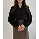 CENEA 【リボン取り外し可能】ボウタイブラウス | JUNOAH | 詳細画像9 