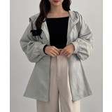 CENEA サイドレースアップマウンテンパーカー | JUNOAH | 詳細画像12