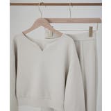 CENEA キーネックトップス＋裾ファスナーＩラインスカート | JUNOAH | 詳細画像15 