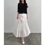 CENEA ドロストギャザーフレアスカート | JUNOAH | 詳細画像6