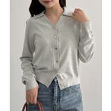 CENEA ポロネックカーディガン | JUNOAH | 詳細画像5 