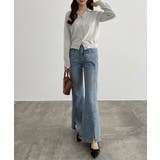 CENEA ポロネックカーディガン | JUNOAH | 詳細画像9 