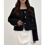 CENEA サマーツイードジャケット | JUNOAH | 詳細画像4 