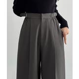 CENEA サイドベルトワイドストレートパンツ | JUNOAH | 詳細画像11