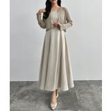 CENEA シアーラメニット+フレアキャミワンピースSET | JUNOAH | 詳細画像5