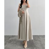 CENEA シアーラメニット+フレアキャミワンピースSET | JUNOAH | 詳細画像6