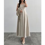 CENEA シアーラメニット+フレアキャミワンピースSET | JUNOAH | 詳細画像7