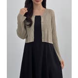 CENEA シアーラメニット+フレアキャミワンピースSET | JUNOAH | 詳細画像9