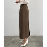 CENEA ハイウエストジップIラインスカート(通年生地) | JUNOAH | 詳細画像10 