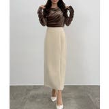 CENEA ハイウエストジップIラインスカート(通年生地) | JUNOAH | 詳細画像14 