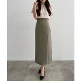 CENEA ハイウエストジップIラインスカート(通年生地) | JUNOAH | 詳細画像24 