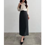 CENEA ハイウエストジップIラインスカート(通年生地) | JUNOAH | 詳細画像28 