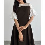 CENEA シアーバルーンスリーブドッキングワンピース | JUNOAH | 詳細画像8 