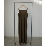 Louere 【取り外し可能パット付き】アメスリストレッチキャミワンピース | Louere | 詳細画像21