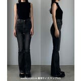 Louere ストレッチフレアデニムパンツ | Louere | 詳細画像21 