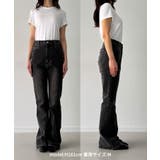 Louere ストレッチフレアデニムパンツ | Louere | 詳細画像23 