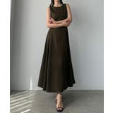 Louere バックオープンノースリーブフレアワンピース | Louere | 詳細画像22