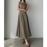 Louere バックオープンノースリーブフレアワンピース | Louere | 詳細画像26